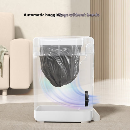 Inductive Household Automatic Sealing And Bag Change Sealing Smart Trash Can