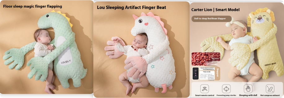 Soothing Baby Sleeping Pillow Animal Shape