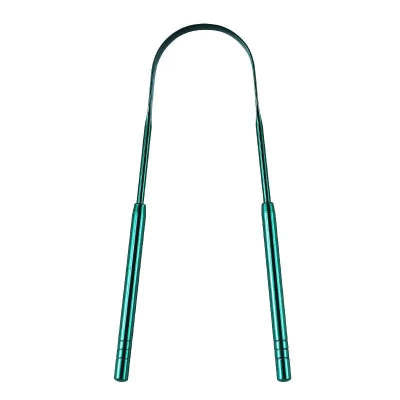 Stainless Steel Tongue Scraper Tongue Coating Cleaner Oral Cleaning Tools